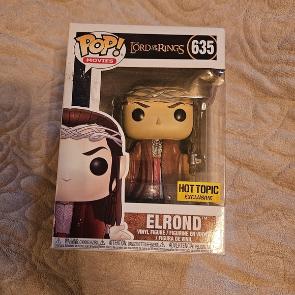 Funko Pop! Movies Lord of the Rings Elrond Vinyl Figure - Picture 1 of 7